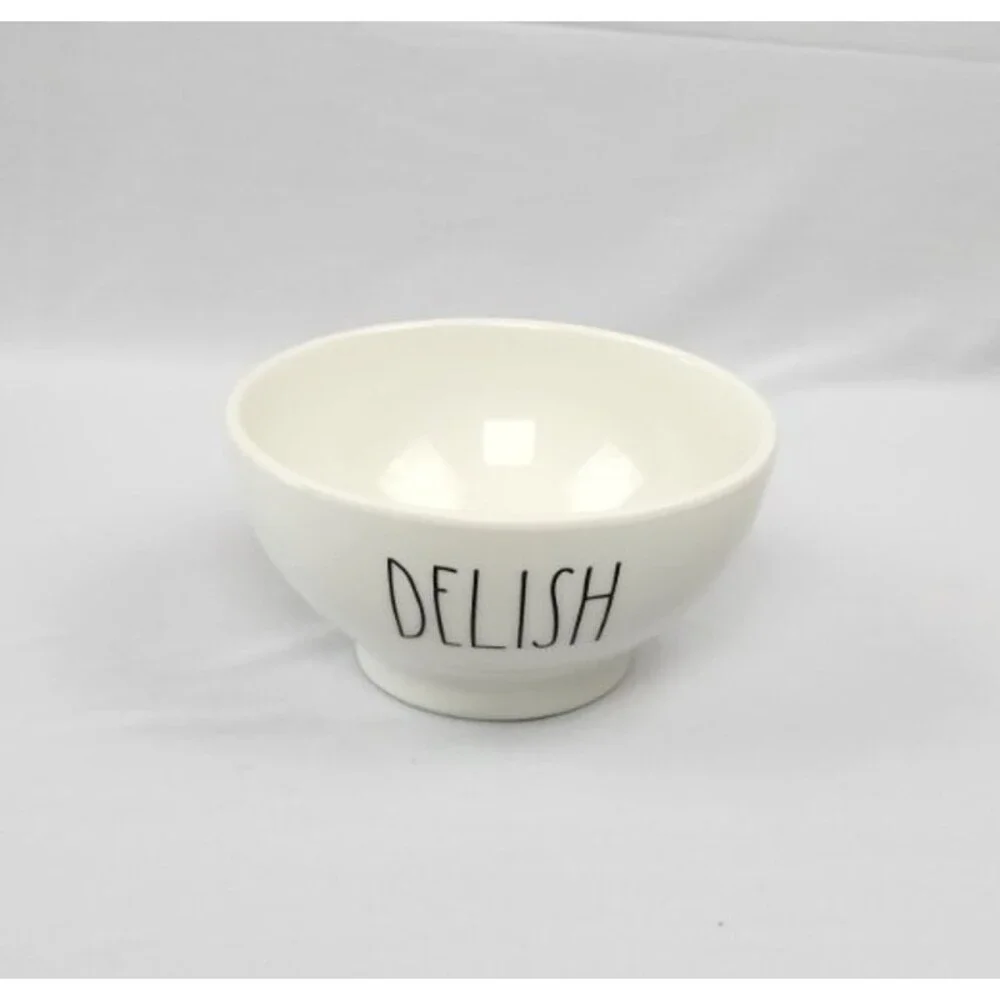 Rae Dunn 4 Bowl Set BBQ, Delish, Picnic, Party